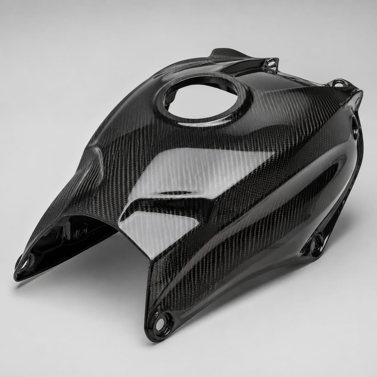 Motorrad-Tankabdeckung aus Carbonfaser