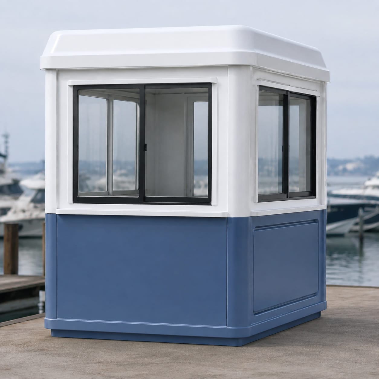 FRP-Servicekabine für Marinas