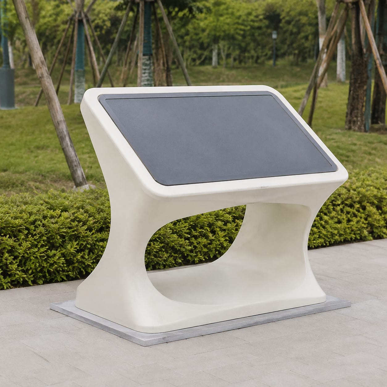 FRP-Parkplantafel