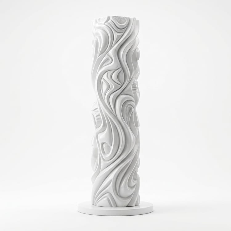 FRP-Skulptursäule für öffentliche Kunst