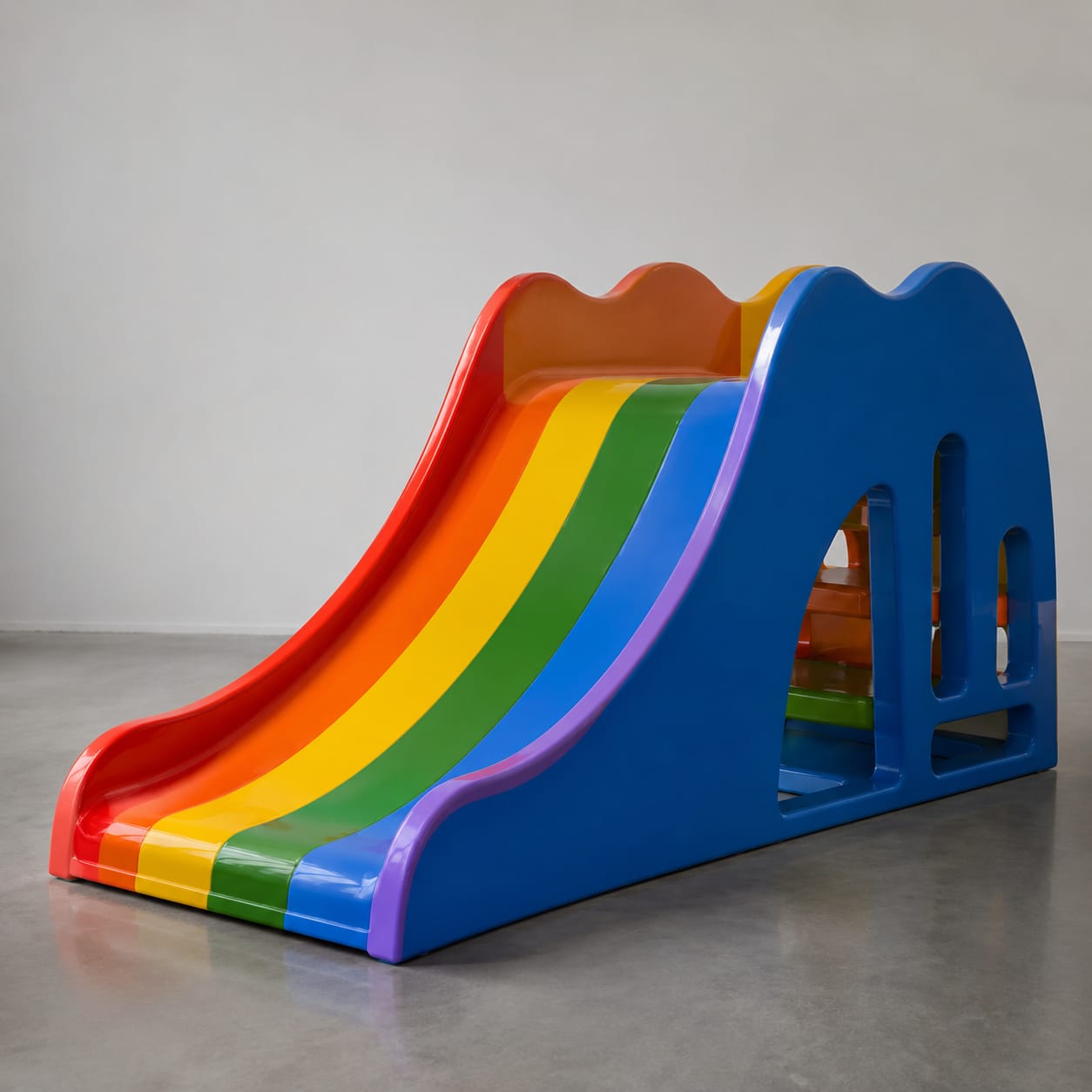 FRP-Regenbogenrutsche für Kleinkinder