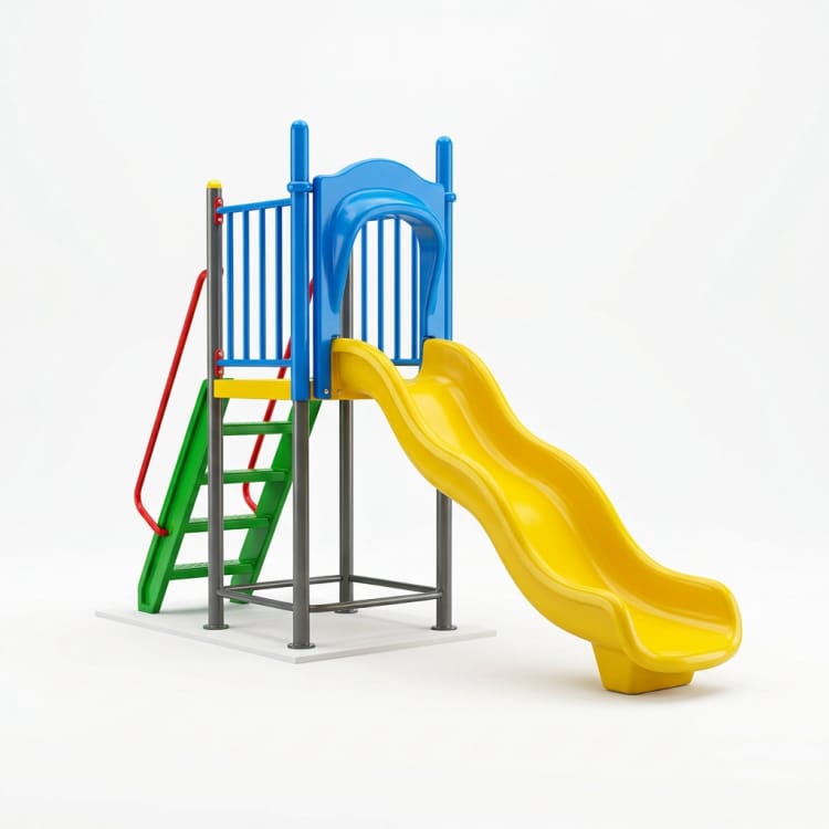 Kundenspezifische Fertigung: Kinderspielplatzrutsche