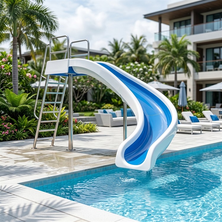 Pool- und Wasserrutschen